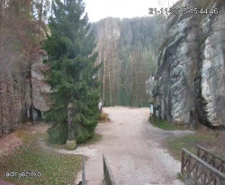 Vstup do skal, Pískovna