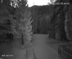 Vstup do skal, Pískovna