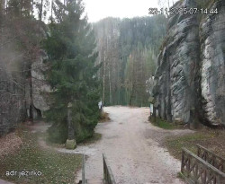 Vstup do skal, Pískovna