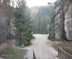 Vstup do skal, Pískovna