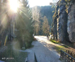 Vstup do skal, Pískovna