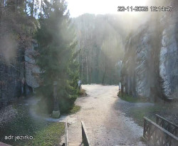 Vstup do skal, Pískovna