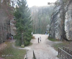 Vstup do skal, Pískovna