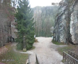 Vstup do skal, Pískovna