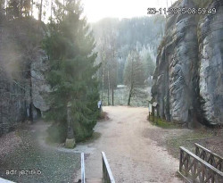 Vstup do skal, Pískovna