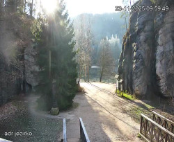 Vstup do skal, Pískovna