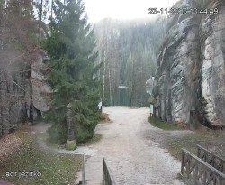 Vstup do skal, Pískovna