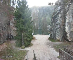 Vstup do skal, Pískovna