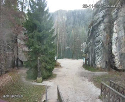 Vstup do skal, Pískovna