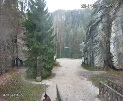 Vstup do skal, Pískovna