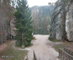 Vstup do skal, Pískovna