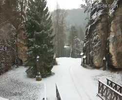 Vstup do skal, Pískovna