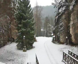 Vstup do skal, Pískovna