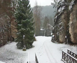 Vstup do skal, Pískovna