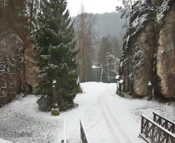 Vstup do skal, Pískovna