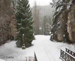 Vstup do skal, Pískovna