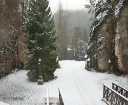 Vstup do skal, Pískovna