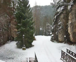 Vstup do skal, Pískovna