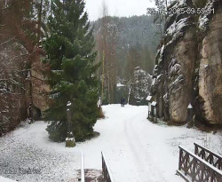 Vstup do skal, Pískovna