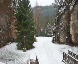 Vstup do skal, Pískovna