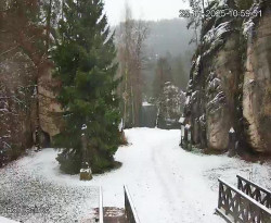 Vstup do skal, Pískovna