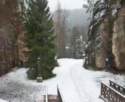 Vstup do skal, Pískovna