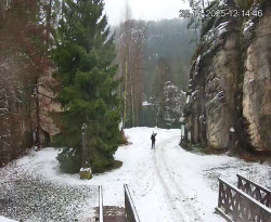 Vstup do skal, Pískovna