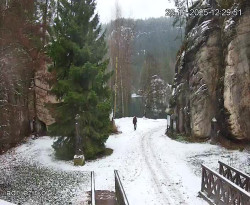 Vstup do skal, Pískovna