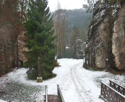 Vstup do skal, Pískovna