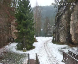 Vstup do skal, Pískovna