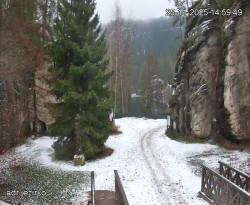 Vstup do skal, Pískovna