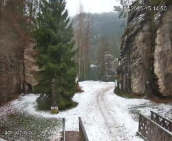 Vstup do skal, Pískovna