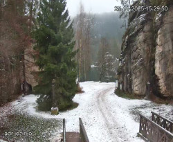 Vstup do skal, Pískovna