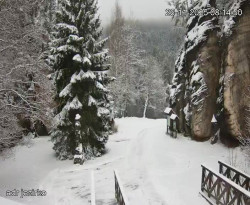 Vstup do skal, Pískovna