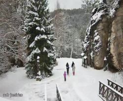 Vstup do skal, Pískovna