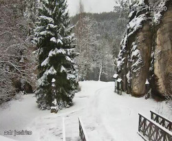 Vstup do skal, Pískovna