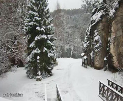 Vstup do skal, Pískovna