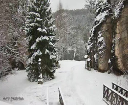 Vstup do skal, Pískovna