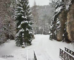 Vstup do skal, Pískovna