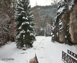 Vstup do skal, Pískovna