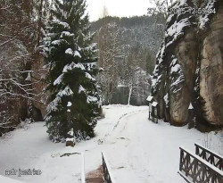 Vstup do skal, Pískovna