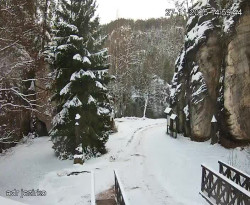 Vstup do skal, Pískovna