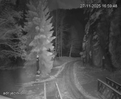 Vstup do skal, Pískovna