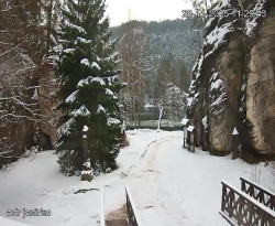 Vstup do skal, Pískovna