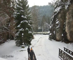 Vstup do skal, Pískovna