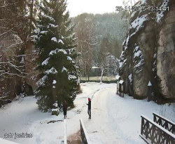 Vstup do skal, Pískovna