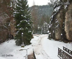 Vstup do skal, Pískovna