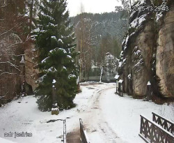 Vstup do skal, Pískovna