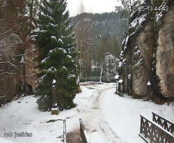 Vstup do skal, Pískovna