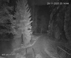 Vstup do skal, Pískovna